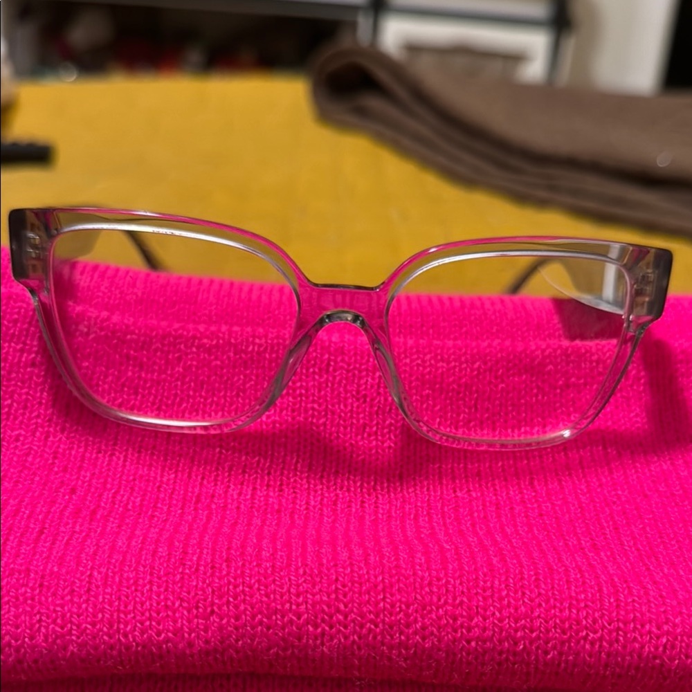 Versace clear Eye Glasses
